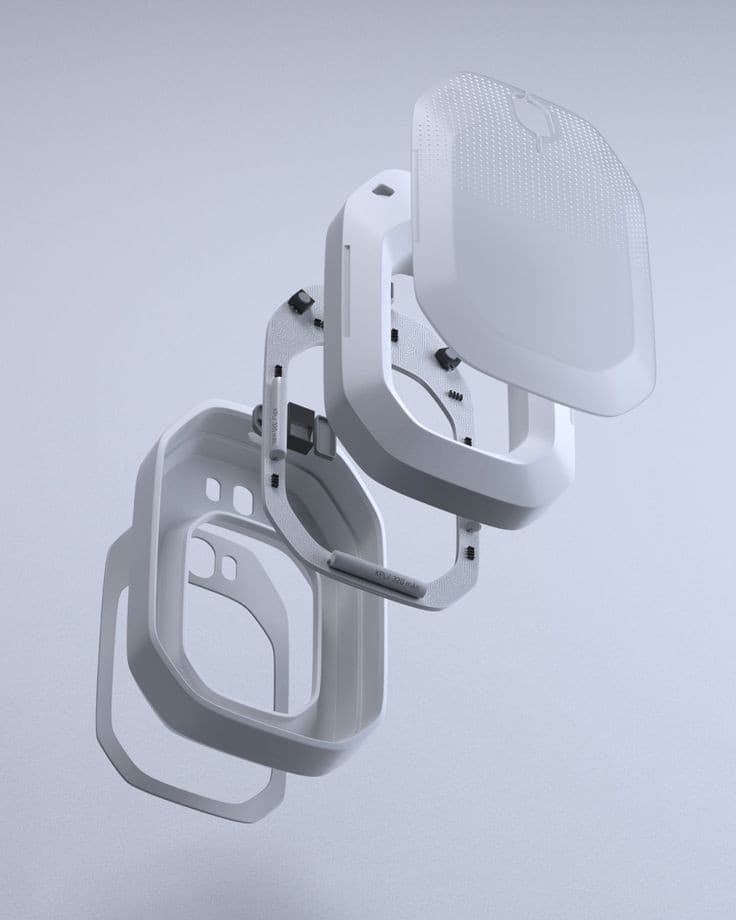 3D printed enclosure parts