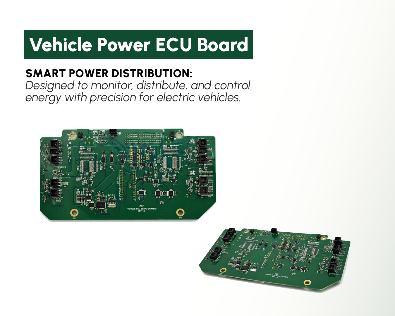 ZEF - Vehicle ECU Board