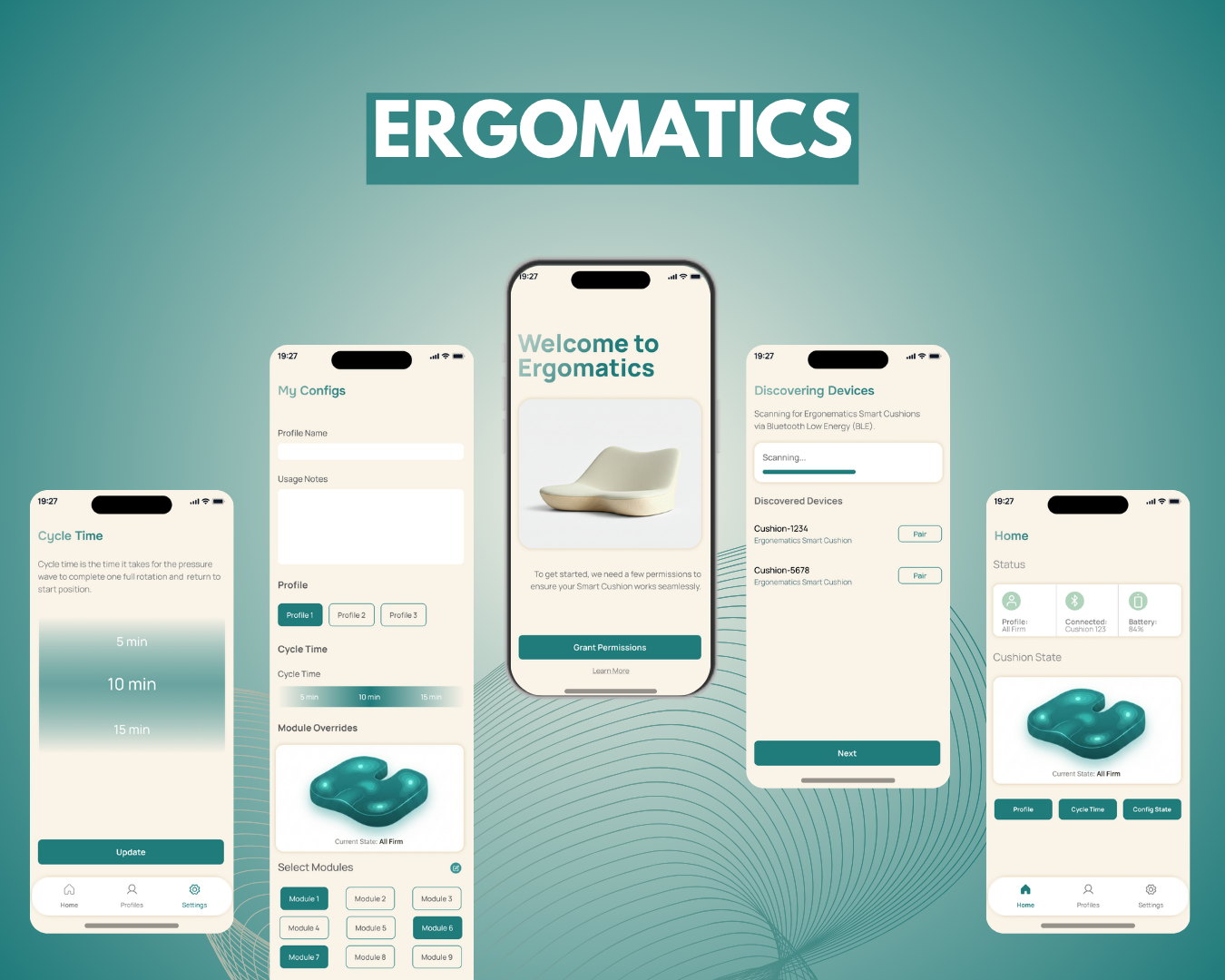 Ergonematics Smart Cushion