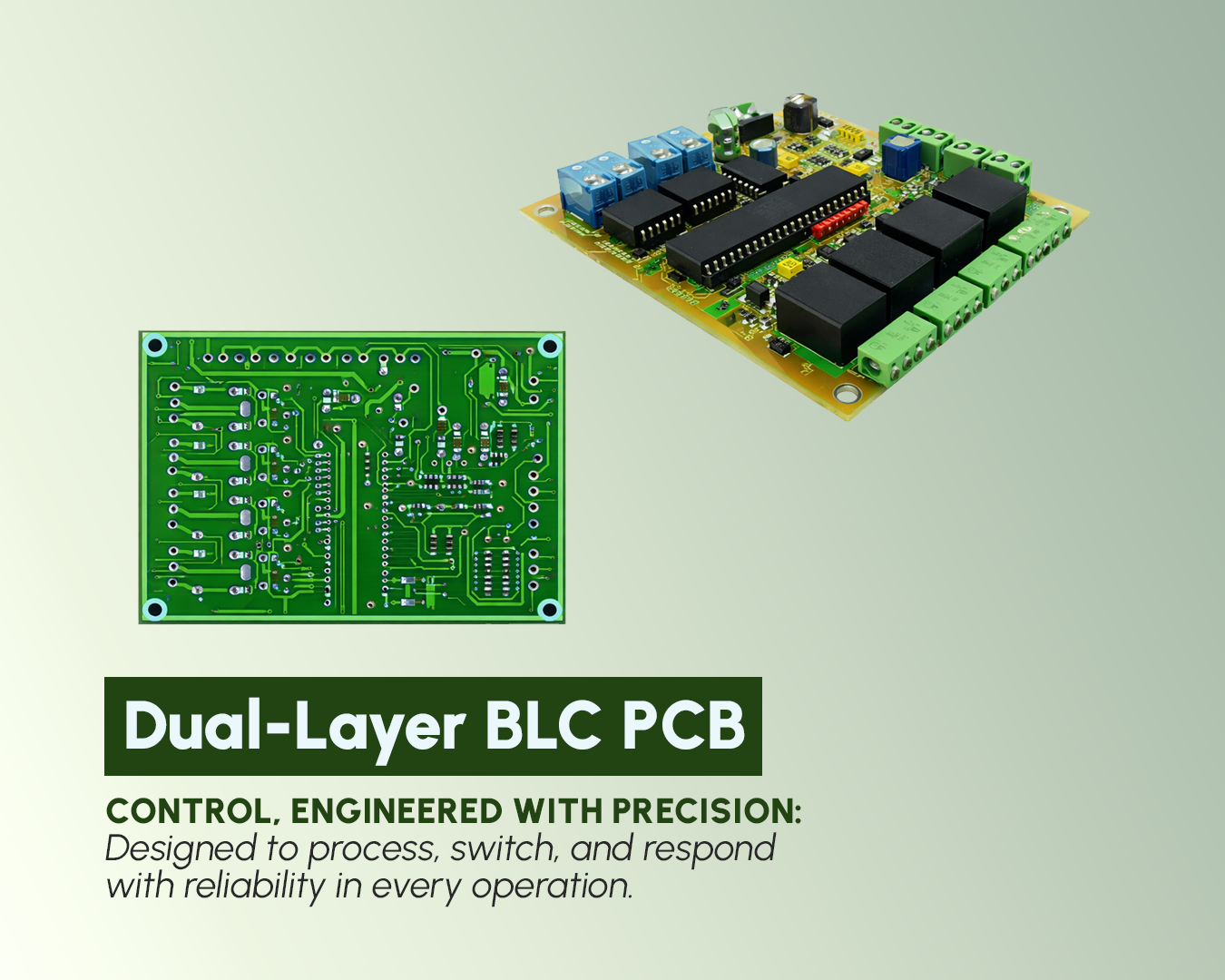 Rev Engineering Dual Layer BLC PCB